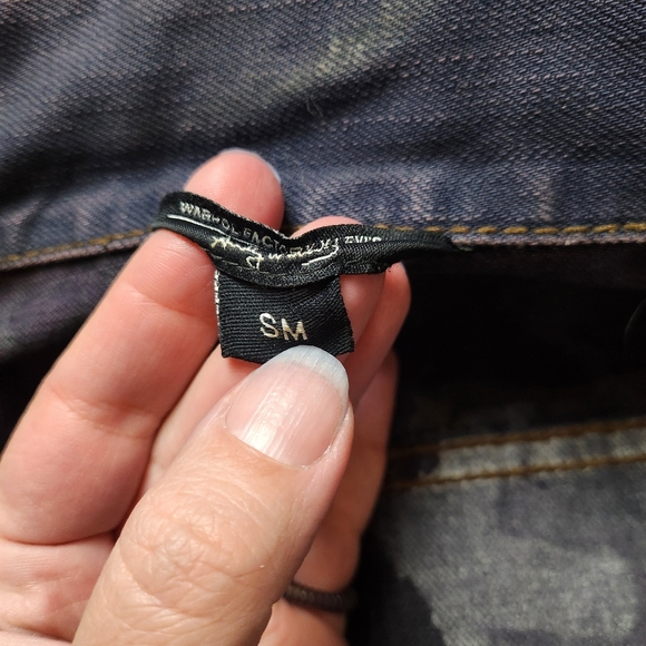 Andy Warhol x Levi’s Denim Jean Jacket - Very Rare Sz Sm - Picture 15 of 15